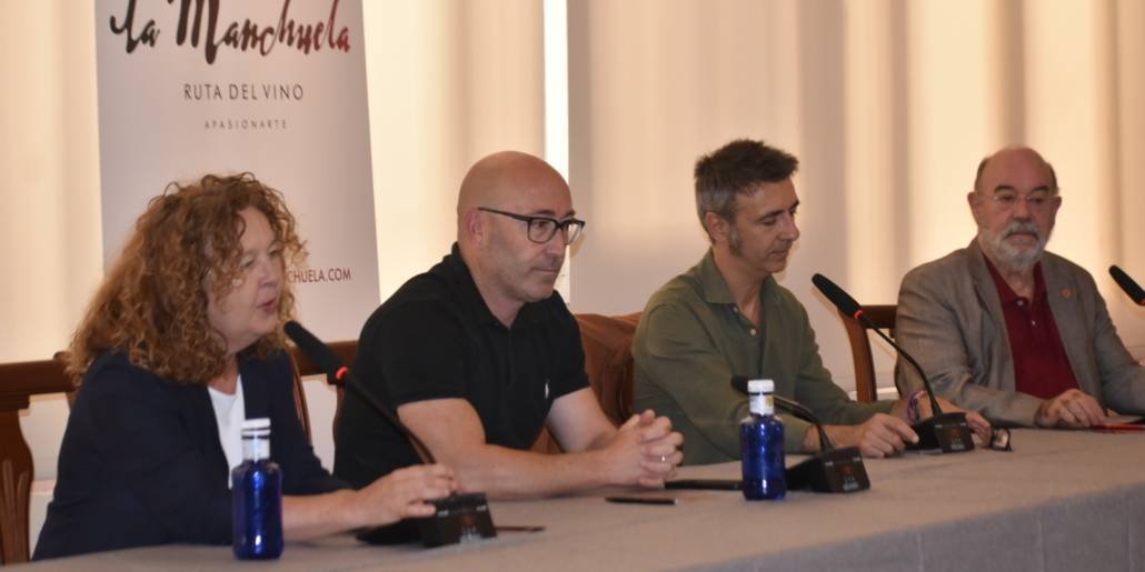 Llanos Sánchez, Ramón Sáez, Pablo Sánchez y Paco Montero.